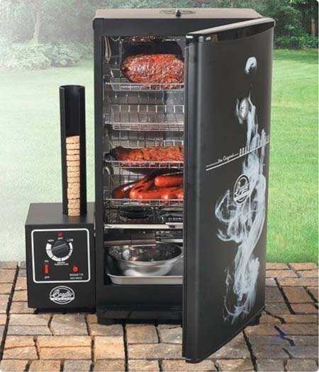 Smoking Meats in a 4-tier BBQ Smoker