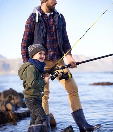 Kids Fishing Rods and Reels Rods