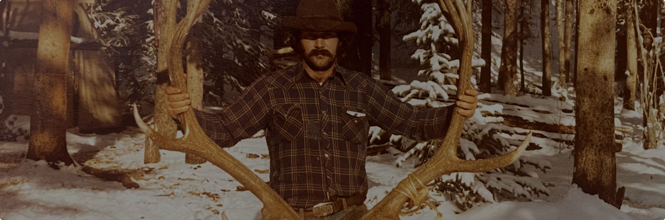 Elk Bull in Natural Habitat