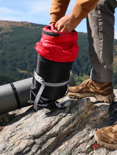 Sleeping Pads, Bags, and Pillows for Camping