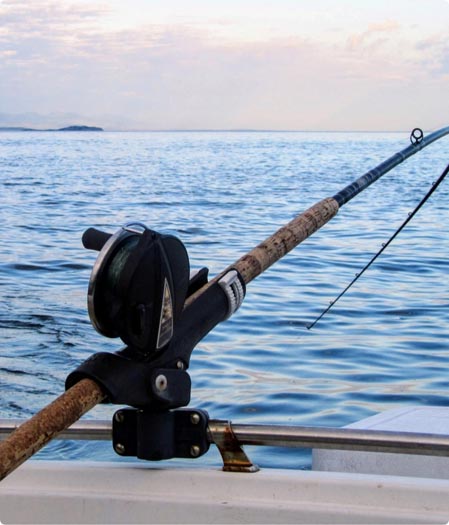 Trolling and Down Rigger Fishing Rods