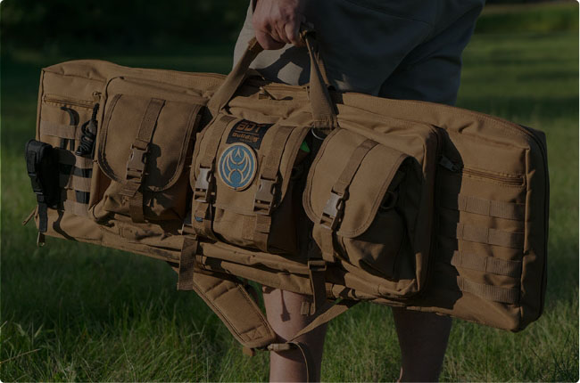 Gun bag portrait