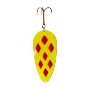 Lucky Strike 5.5" Giant Devil Bait - Yellow Red Diamond