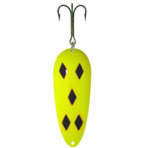 Lucky Strike 5.5" Giant Devil Bait - Yellow Black Diamond