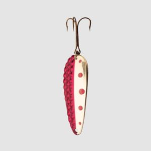 Lucky Strike 1.25" Gem Lure - Gold Red