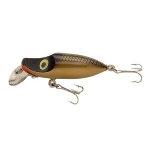 Lucky Strikes 2.5" Rattlin' Wiggler - Gold Shiner