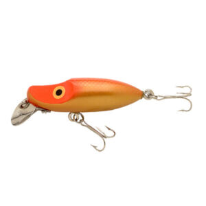 Lucky Strike 2.5" Rattlin' Wiggler - Gold/Red