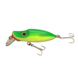 Lucky Strike Rattlin' Wiggler - Chartreuse Orange Green