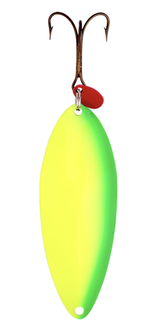 Fluorescent yellow green lizard lure