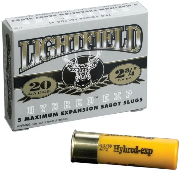 Lightfield hybrid exp 20 ga 2 3 4 7 8 oz maximum expansion sabot slug 5 pack 42523 1563473262 jpg 600x572