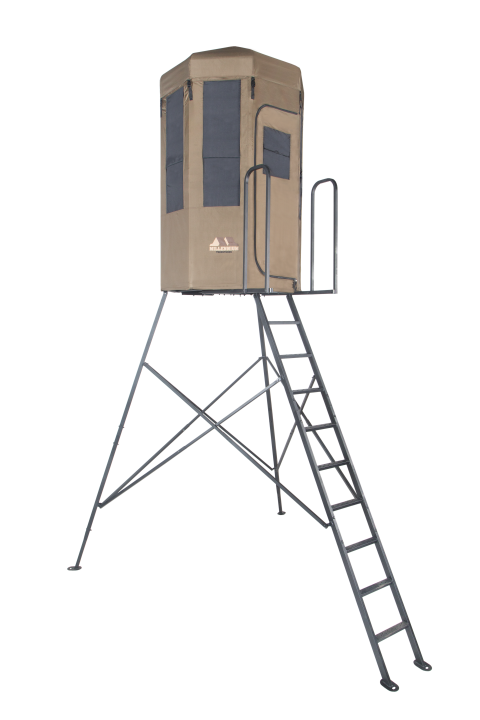 Millennium treestands q250 solo buck hut 1 ea small