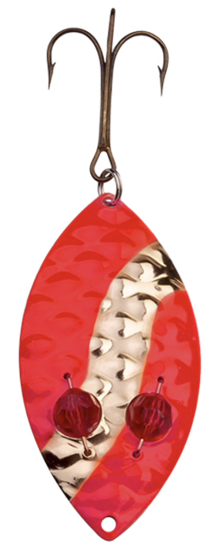 Red flash hammered gold red 1