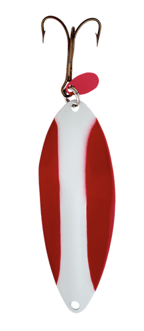Red white lizard lure