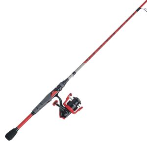 Abu Garcia Max X 6'6" Medium (Red) Rod Combo