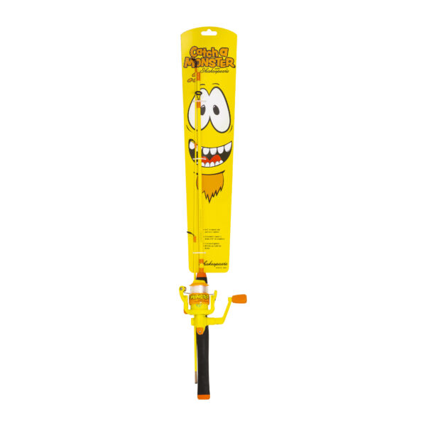 Catch a monster spinning kit yellow 600x600