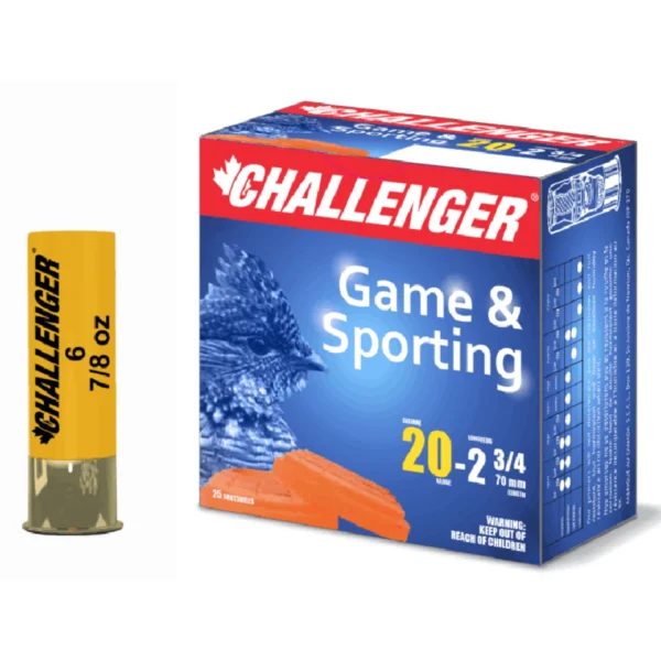 Challenger challenger 20ga 275 7 8 oz 6 lead shot 600x600