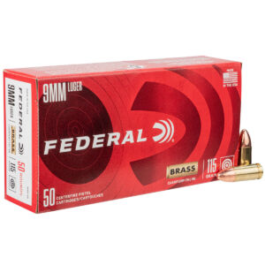 Federal champion training 9mm luger 115gr fmj handgun ammo 50 rounds 1617532 1 300x300