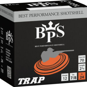 Opplanet bps shotshell 12 gauge 24 grain 7 8 oz 2 25in trap centerfire shotgun ammunition 250 rounds 300x300